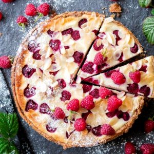 Himbeer-Quark-Tarte